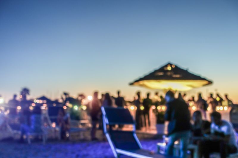 Evenement d'entreprise sur une terrasse d'hôtel à Majorque